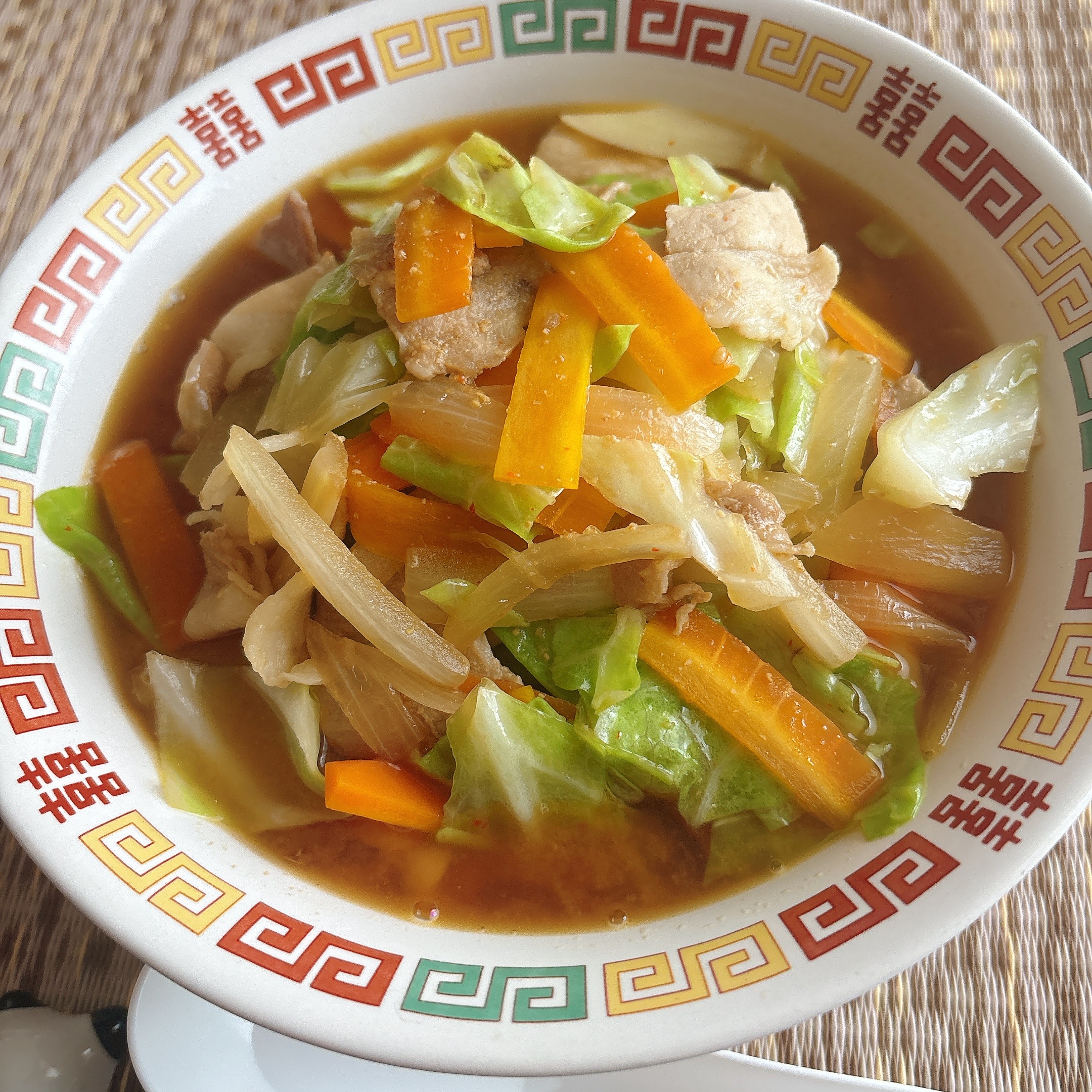 野菜たっぷり味噌ラーメン