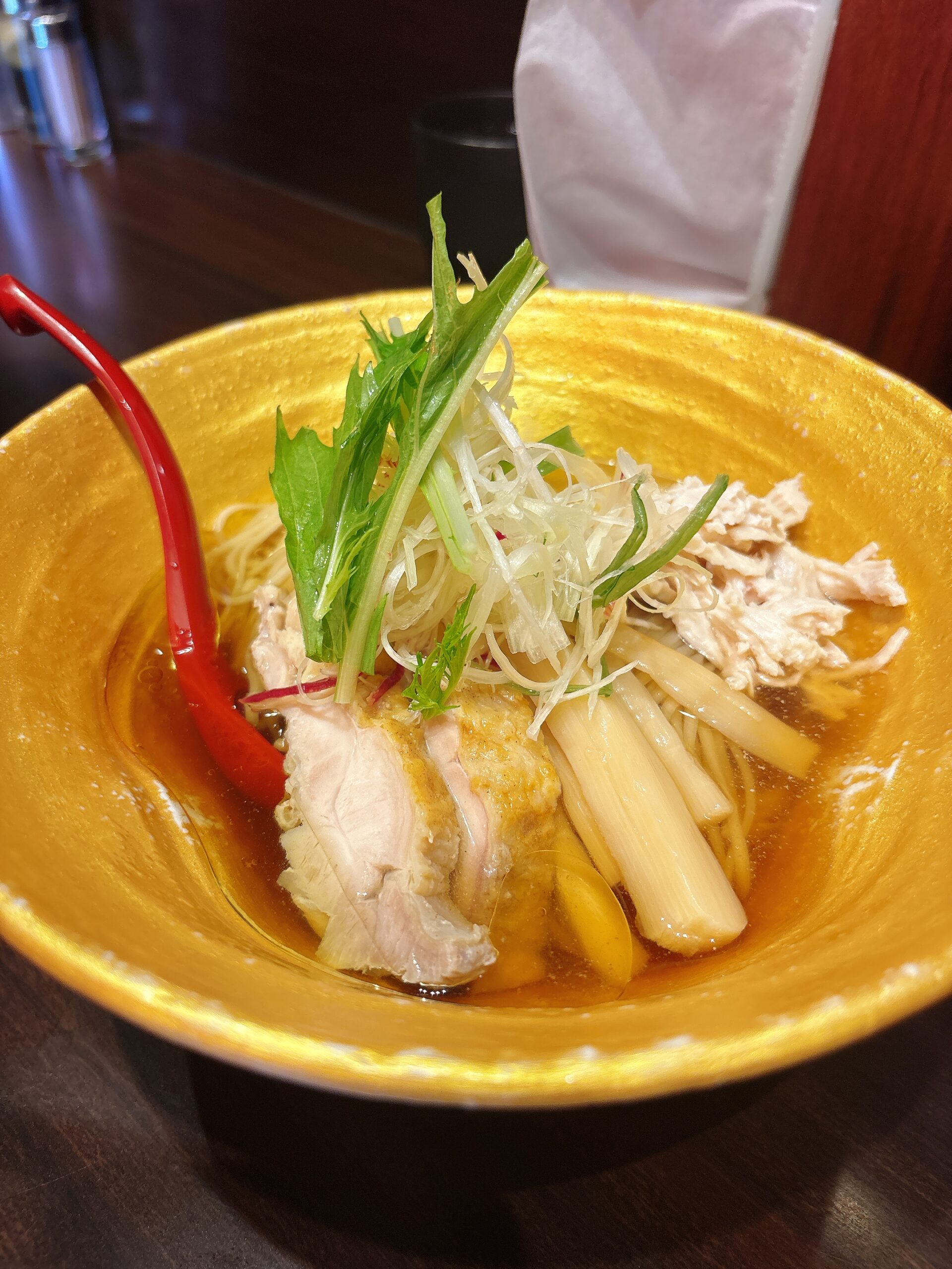 山椒香るラーメン